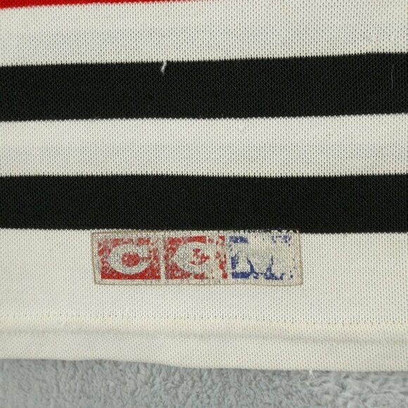 CCM Chicago Blackhawks Vintage Hockey Jersey Boys Size L/XL US - Picture 10 of 14